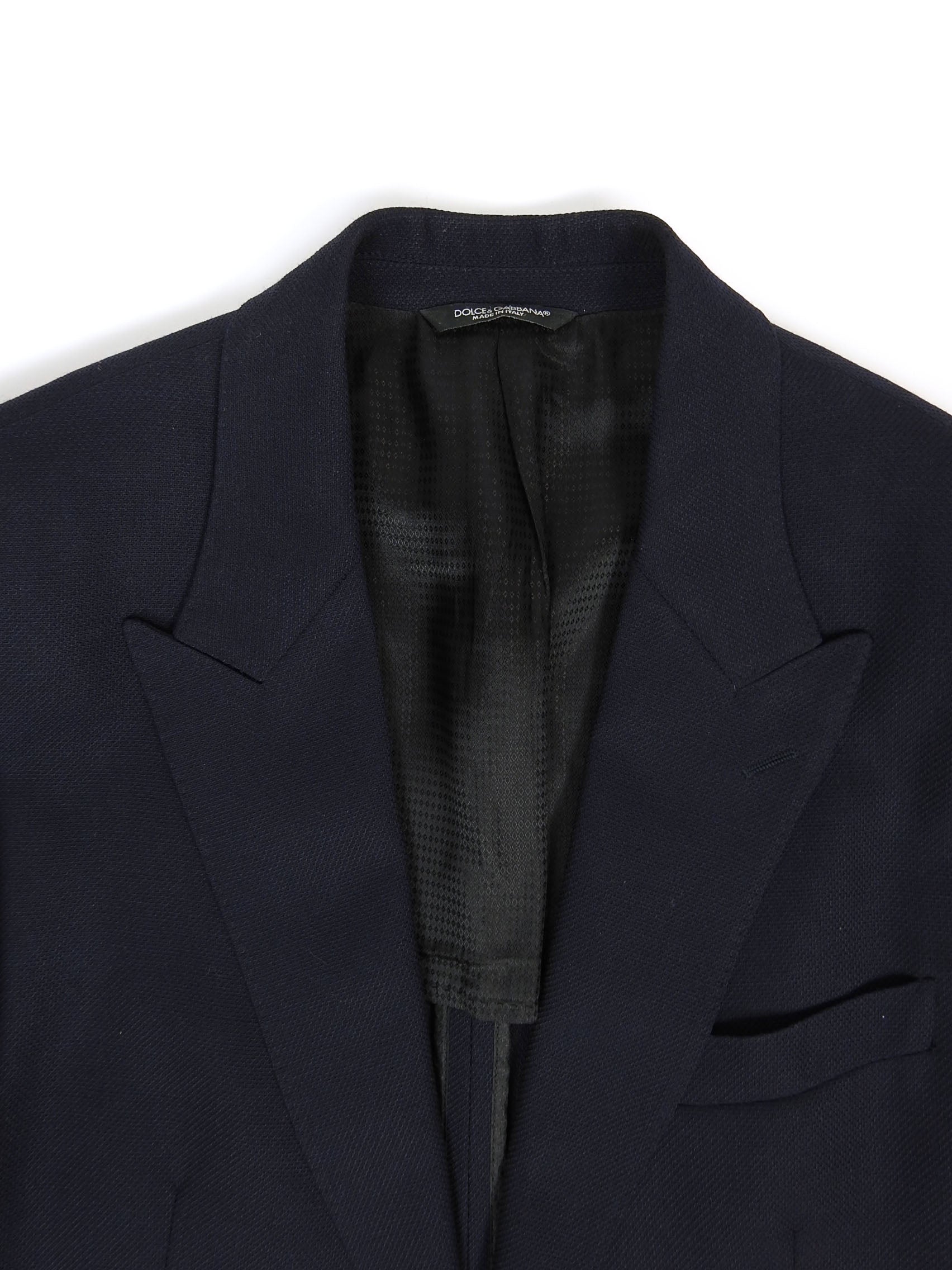 Dolce & Gabbana Peak Collar Blazer Size 54
