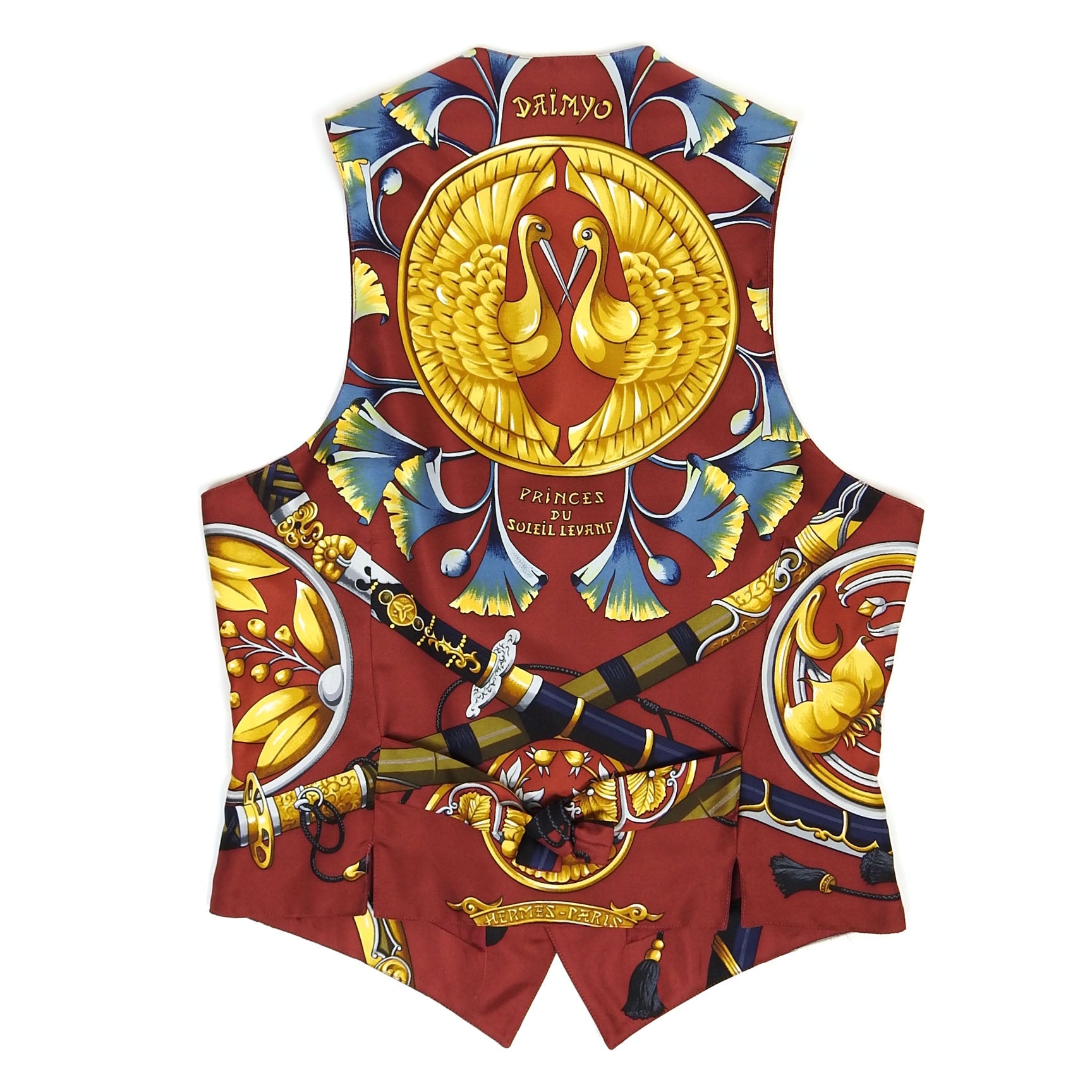 Hermes Silk Waistcoat Size 46