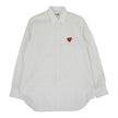 Comme Des Garcons PLAY white Buttondown Shirt size Medium