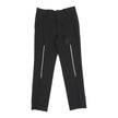 Alexander McQueen black Flat Front Trousers size 50