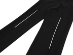 Alexander McQueen black Flat Front Trousers size 50