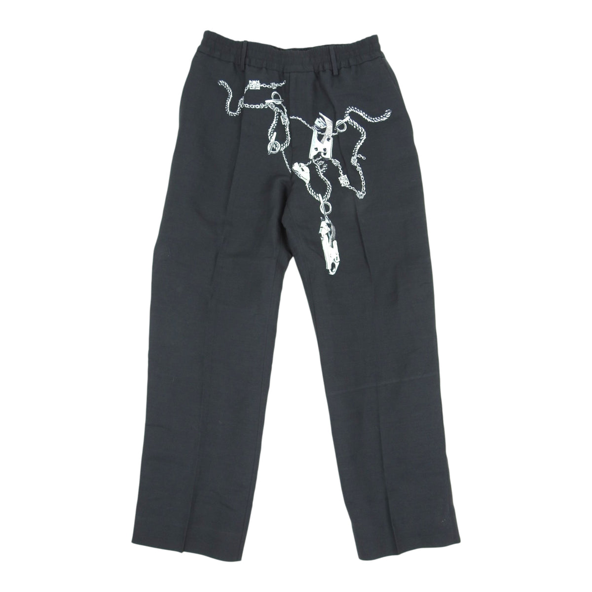 Burberry black Keychain Trousers size Medium