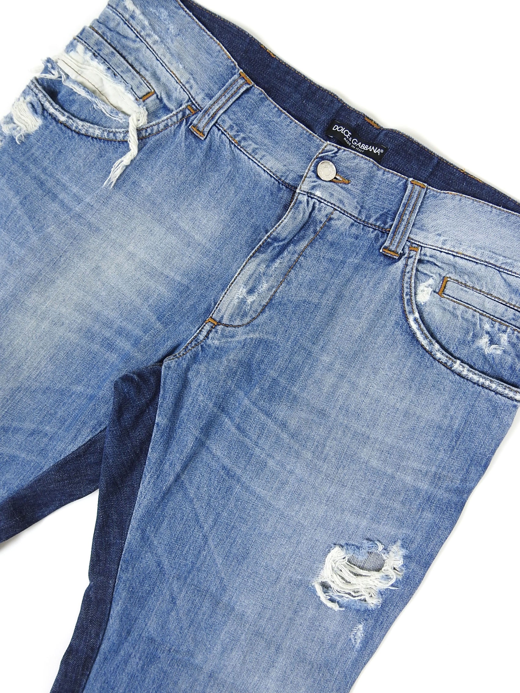 Dolce & Gabbana Distressed Jeans Size 50