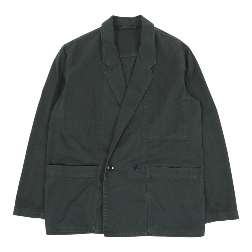 Lemaire Double Breasted Canvas Jacket Size Medium