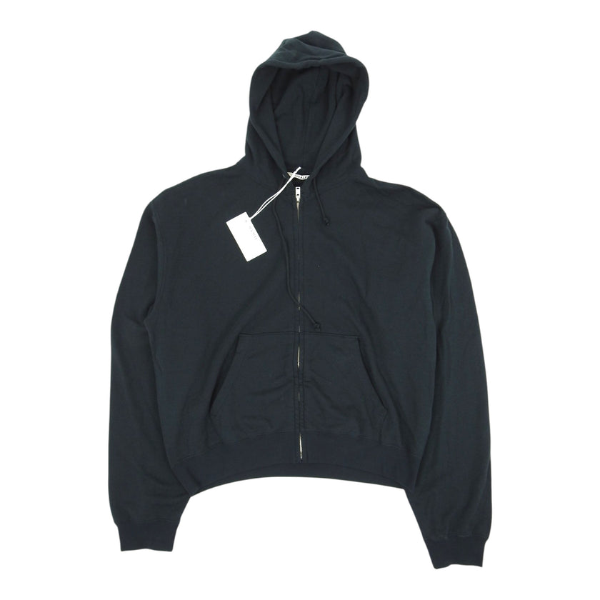 Auralee Cropped Zip Hoodie Size 5