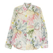 Alexander McQueen Floral Silk Shirt size 15+