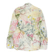 Alexander McQueen Floral Silk Shirt size 15+