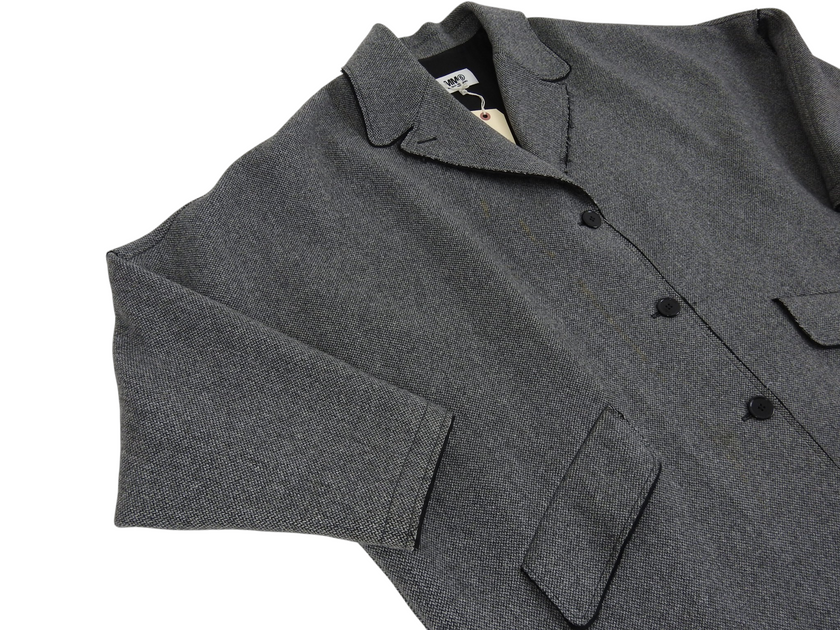MM6 Margiela grey Oversized Wool Coat size 46