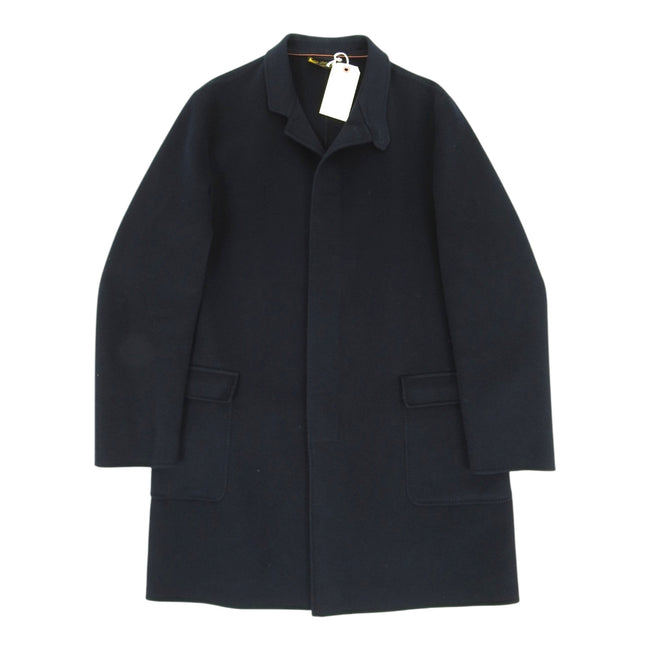 Loro Piana Navy Cashmere Coat Size 58