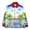 Casablanca Printed Quilted Jacket Size XXL