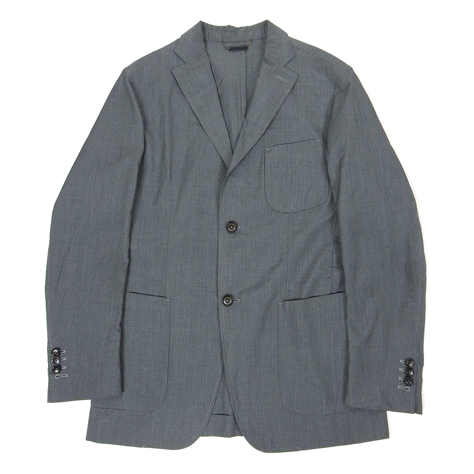 Z Zegna Seersucker Blazer Size 50