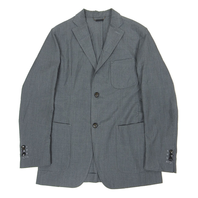 Z Zegna Seersucker Blazer Size 50