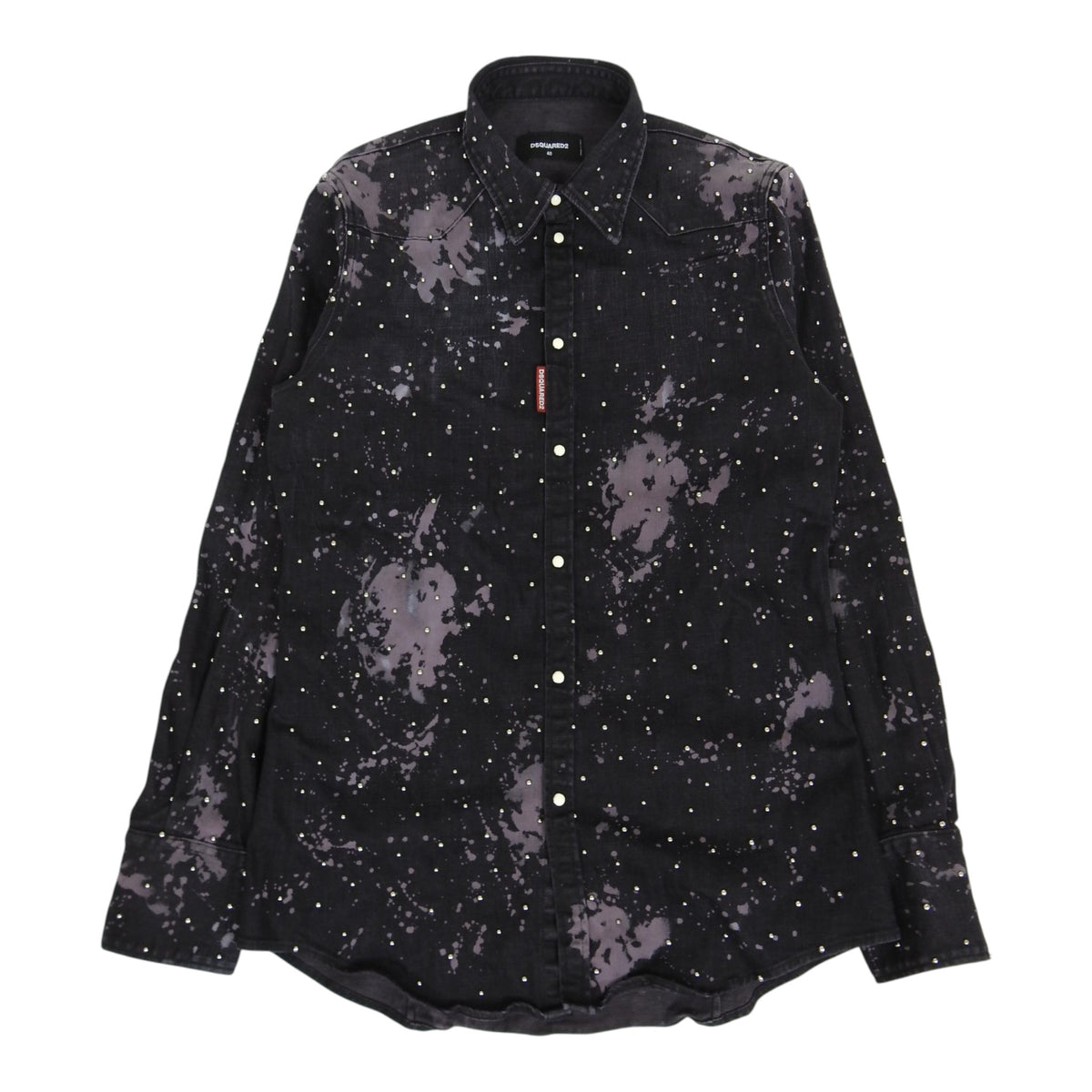DSquared2 S/S'23 Denim Western Shirt Size 46