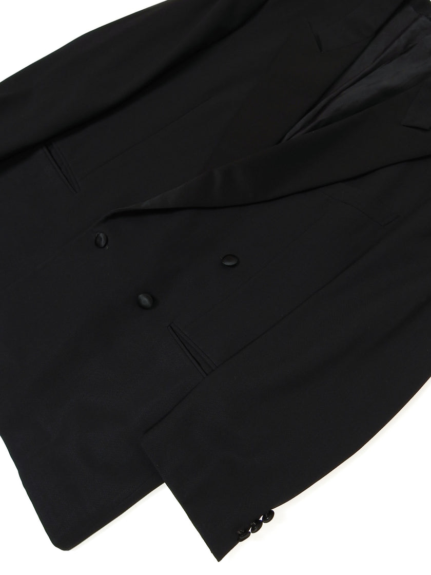 Zegna Vintage Double Breasted Tuxedo Jacket Size 48