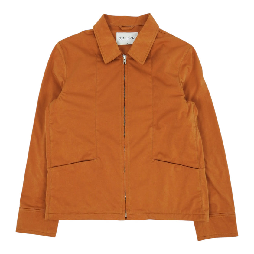 Our Legacy orange Zip Jacket size 46