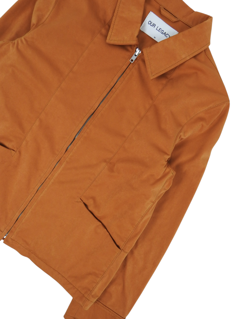 Our Legacy orange Zip Jacket size 46