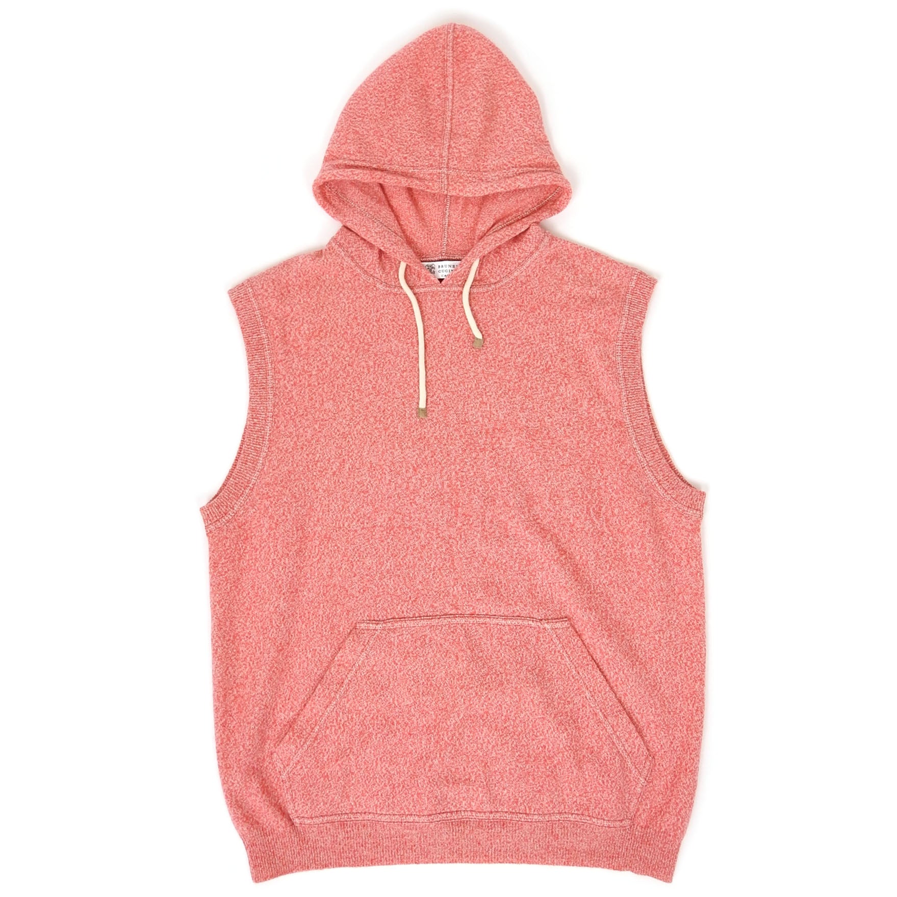Brunello Cucinelli Cashmere Hooded Tank Top Size 50