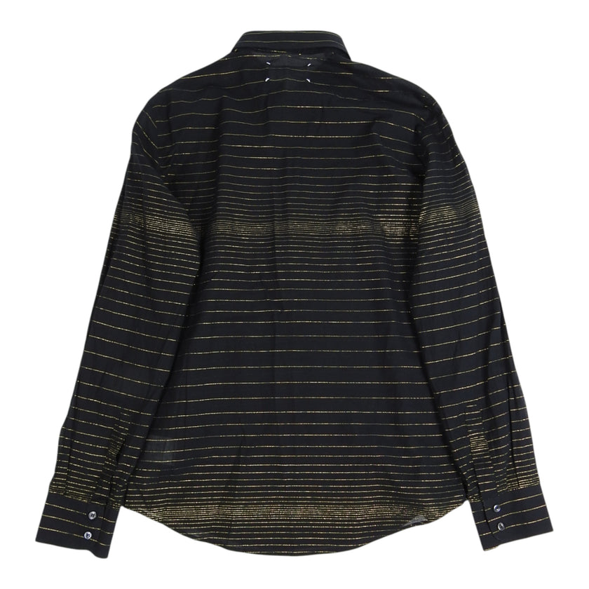 Maison Margiela F/W’07 Metallic Striped Shirt Size 4