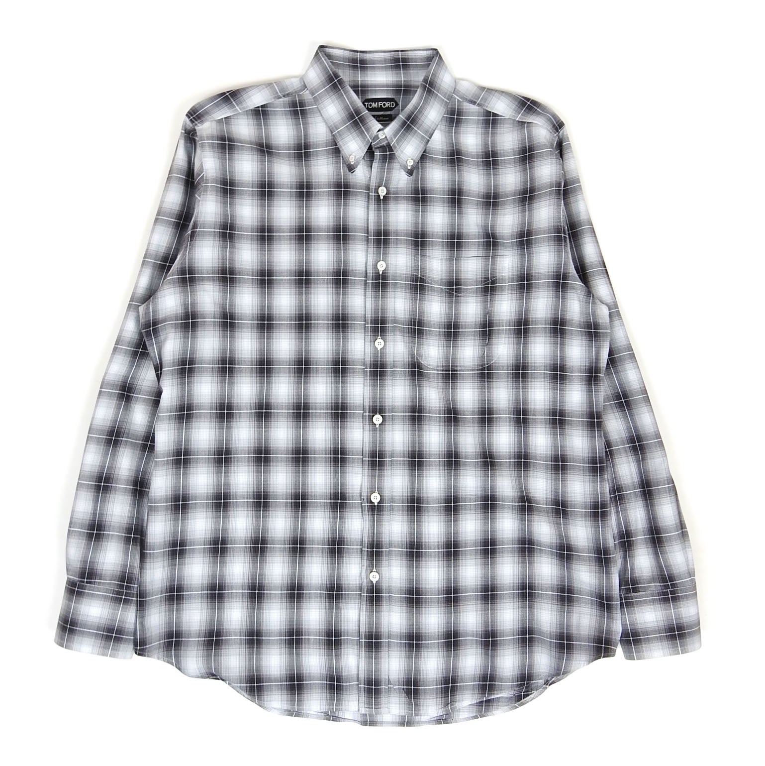 Tom Ford Plaid Shirt Size 42