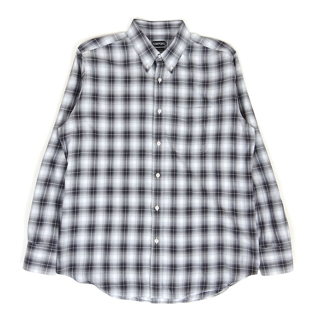 Tom Ford Plaid Shirt Size 42