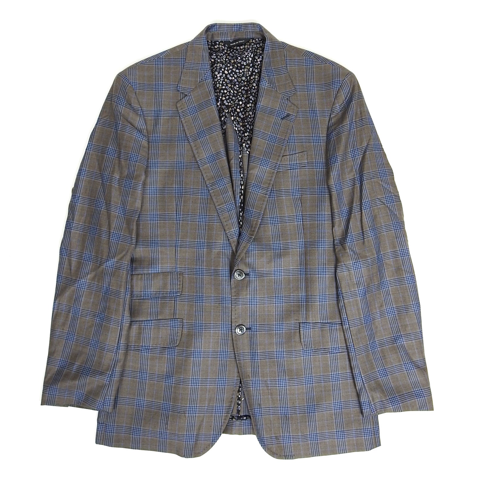 Paul Smith Check Wool Blazer Size 52