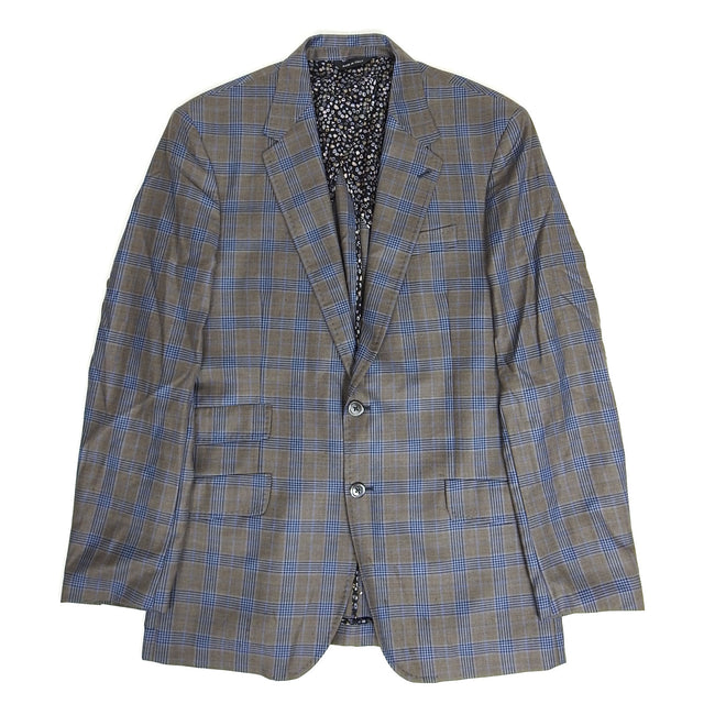 Paul Smith Check Wool Blazer Size 52