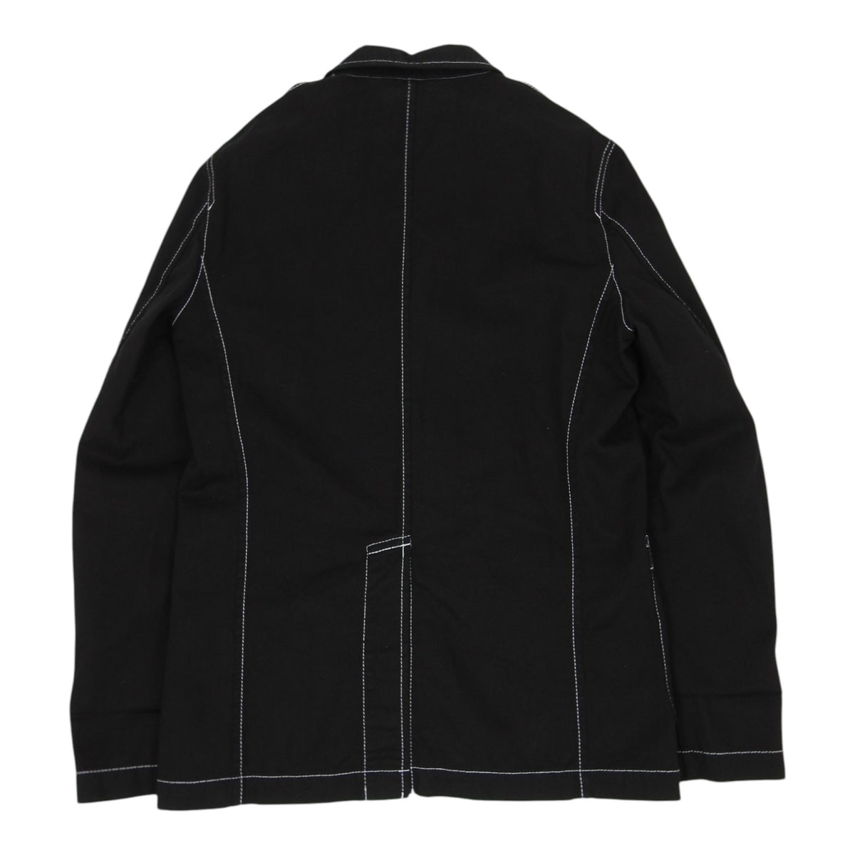 Comme des Garcons SHIRT black Contrast Stitch Blazer size Large