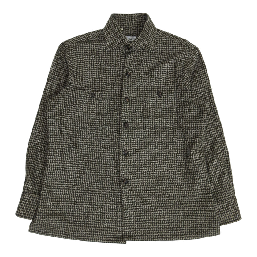 Casare Attolini Cashmere Overshirt Size 54