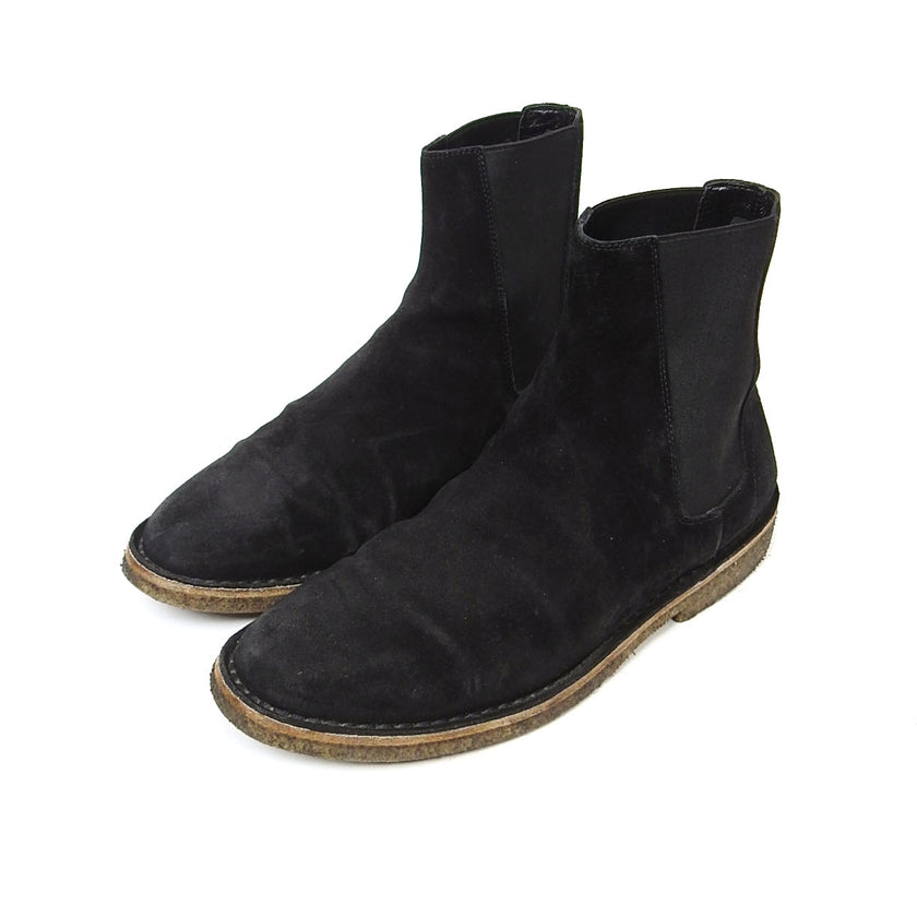Saint Laurent Crep Sole Chelsea Boots Size 39