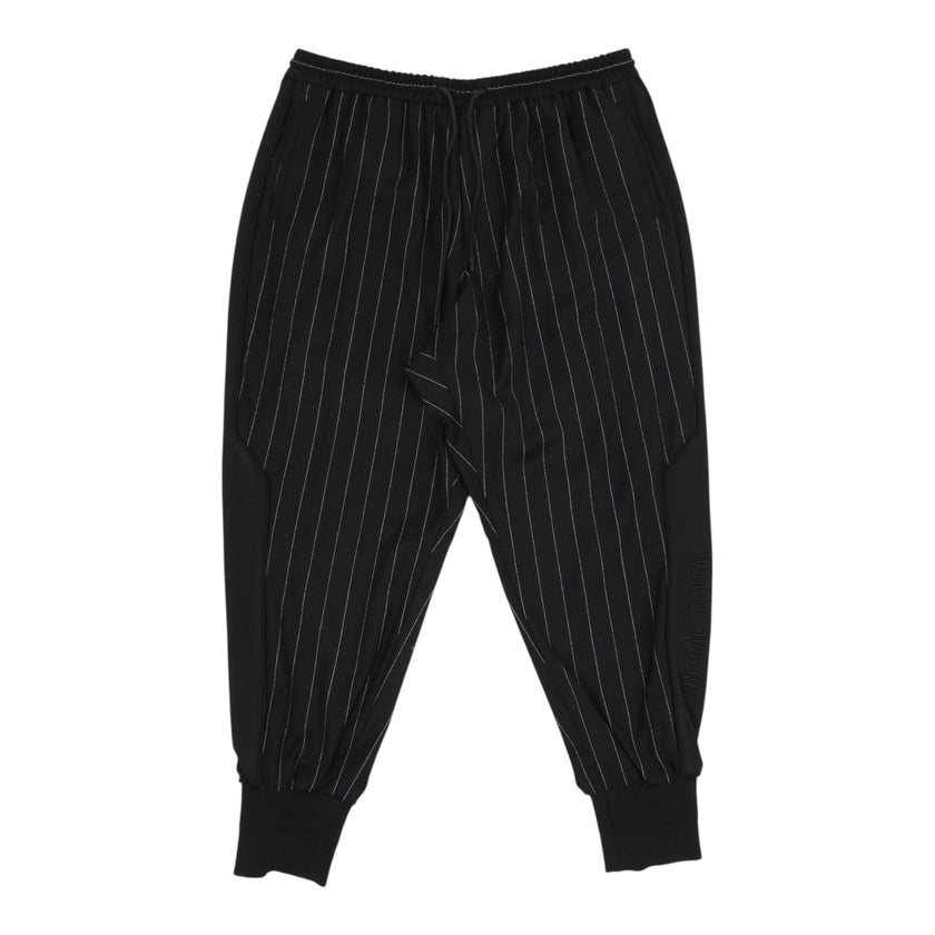 Juun. J Striped Drawstring Trousers Size 52