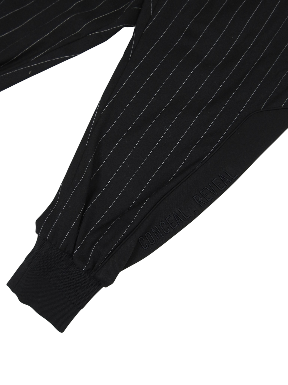Juun. J Striped Drawstring Trousers Size 52