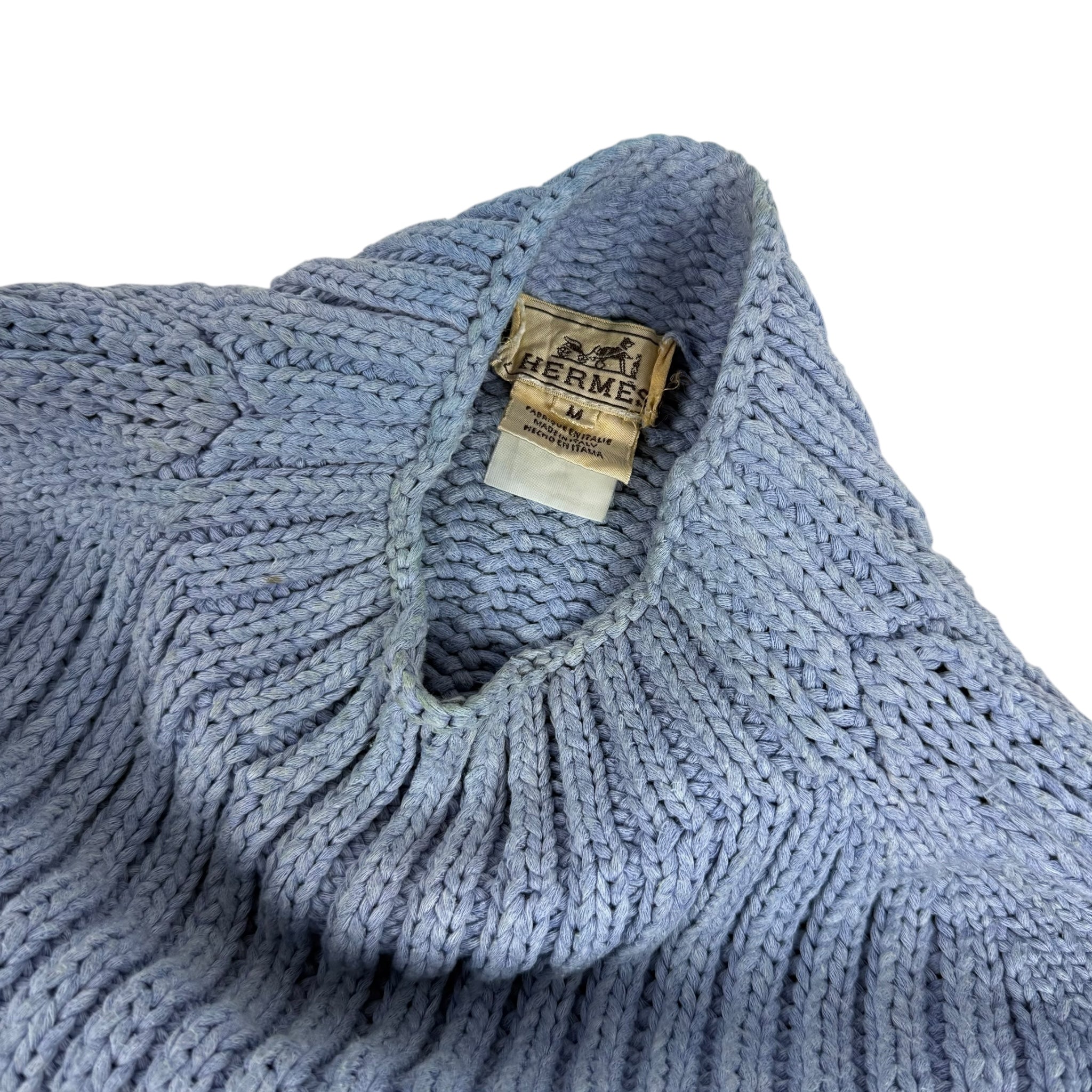 Hermes Ribbed Sweater Medium