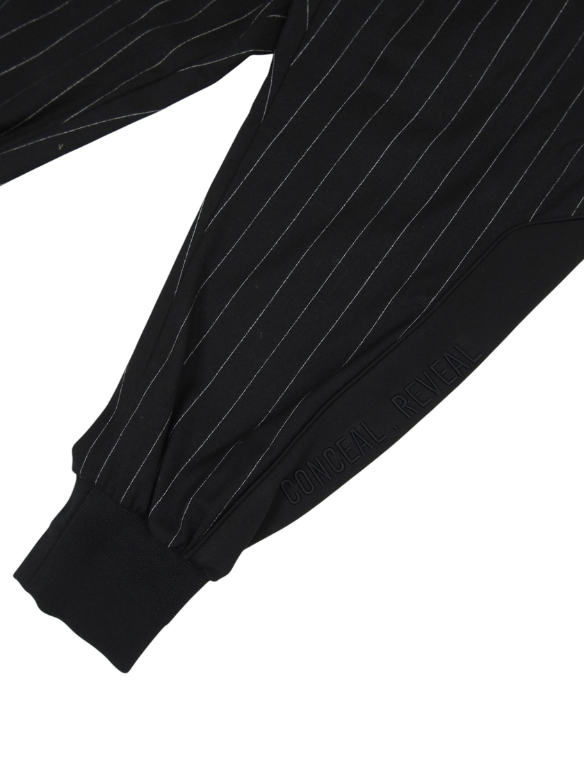 Juun. J Striped Drawstring Trousers Size 52
