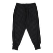 Juun. J Striped Drawstring Trousers Size 52