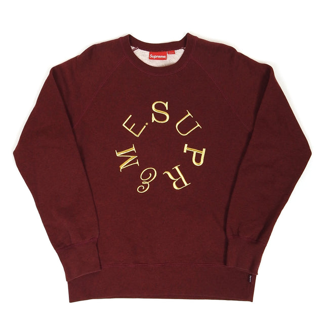 Supreme Logo Sweatshirt Size Medium