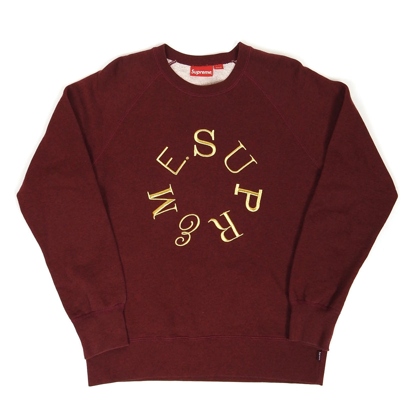 Supreme Logo Sweatshirt Size Medium