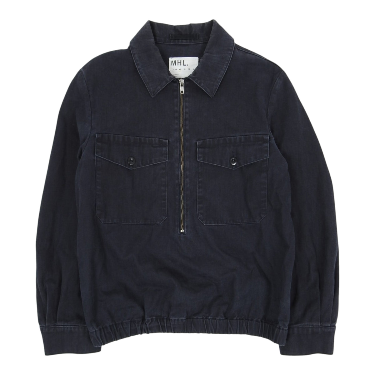 MHL 1/2 Zip Pop Over Shirt Size XS