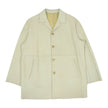 Jil Sander cream Leather Jacket size 50