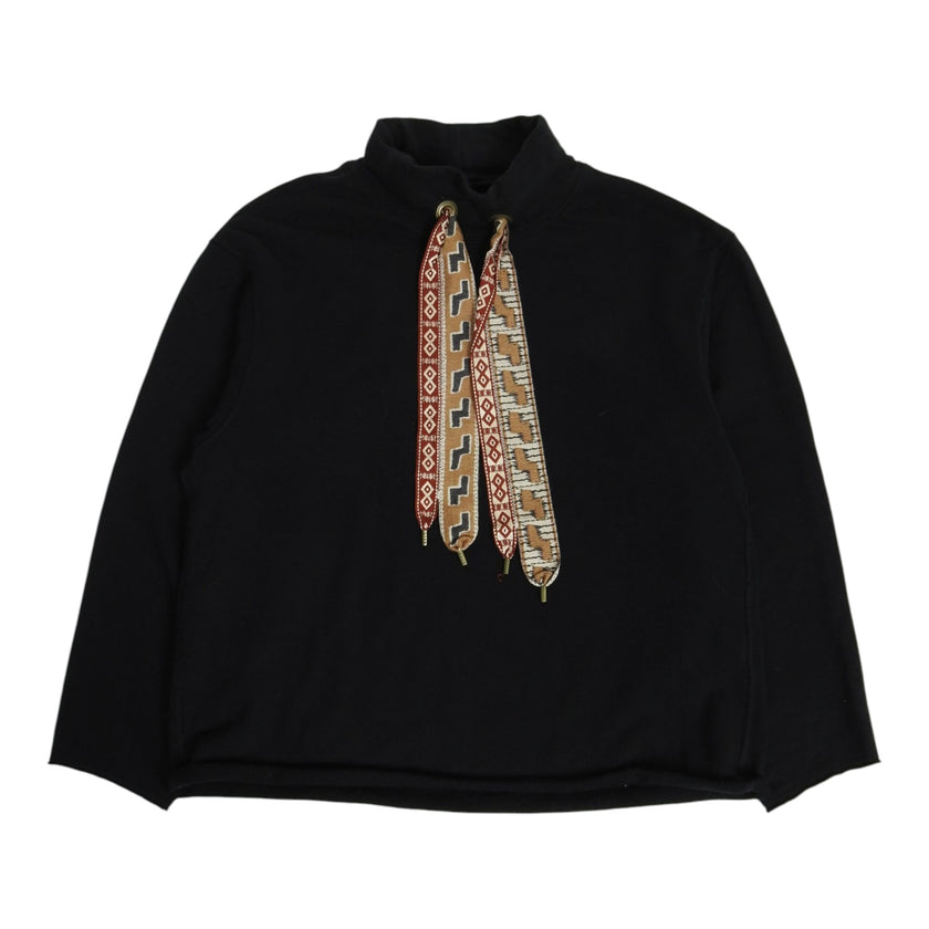 Kapital Reverse Fleece Highneck Sweater Size 1