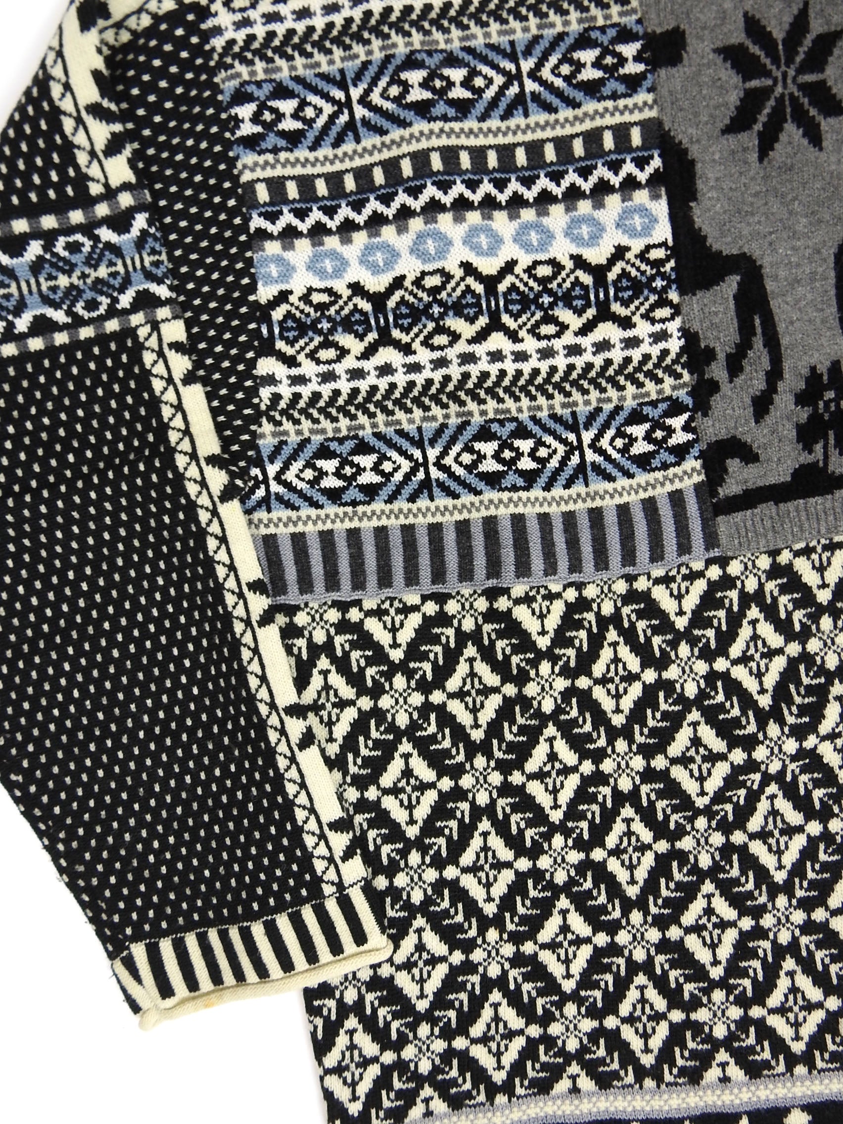 Kenzo Patchwork Sweater Size Large