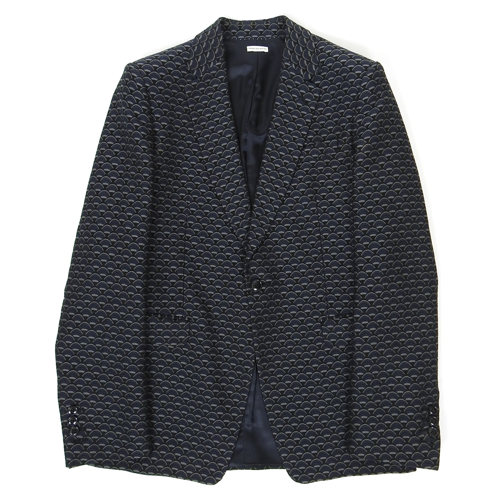 Dries Van Noten Patterned 2 Piece Suit Size 48