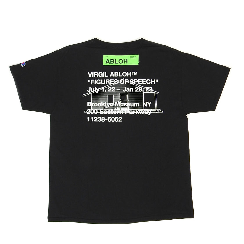 Virgil Abloh Brooklyn Museum T-Shirt Size Large
