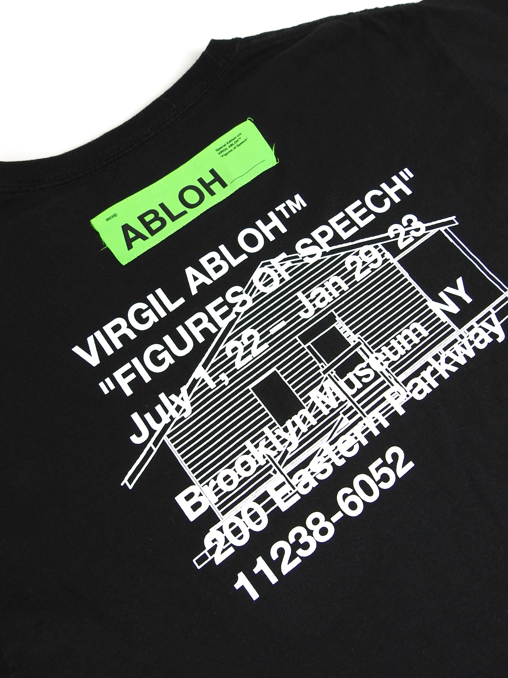 Virgil Abloh Brooklyn Museum T-Shirt Size Large