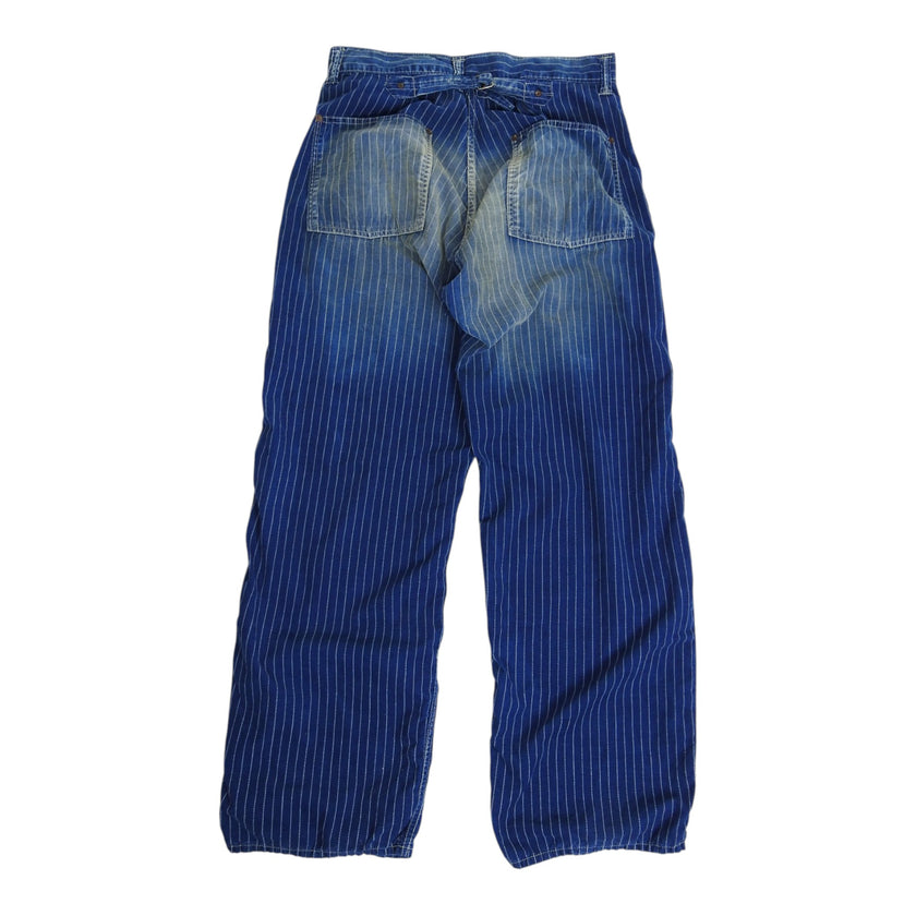 Full Count Indigo Wabash Corduroy Work Pants Size 34