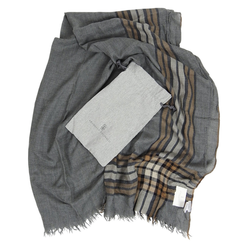 Brunello Cucinelli Cashmere/Silk Scarf