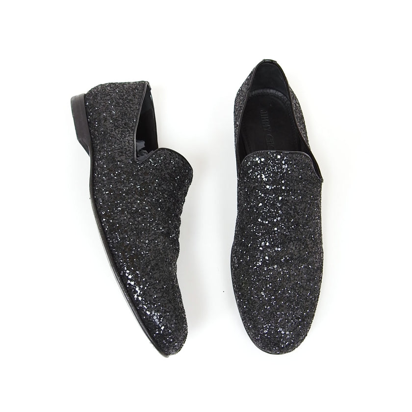 Jimmy Choo Glitter Loafers Size 43