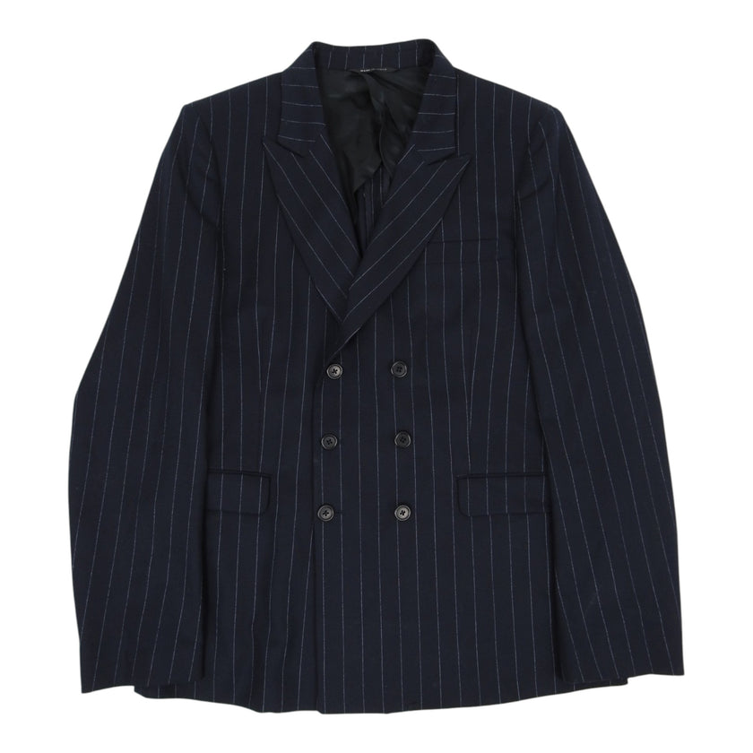 Random Identities 2 Piece Double Breasted Suit Size 52