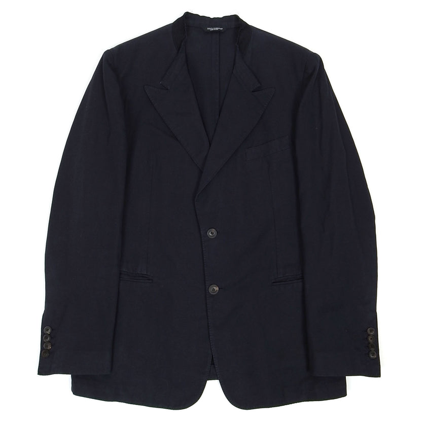 Dolce & Gabbana Collarless Blazer Size 44
