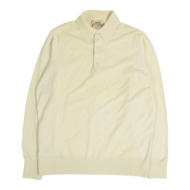 Hermes Knit LS Polo Size 52