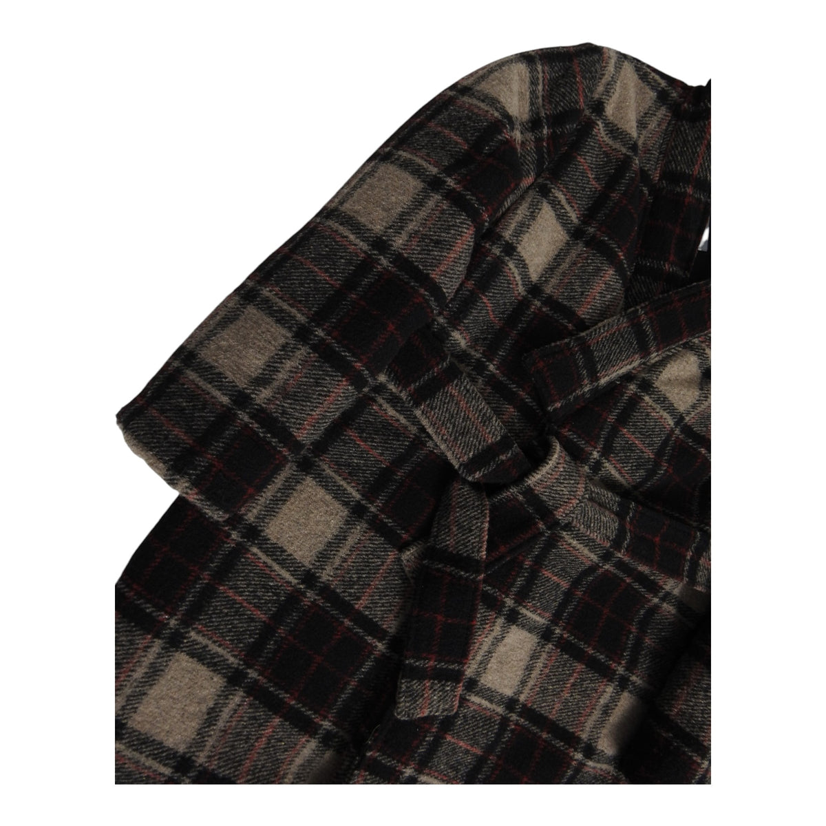 Rhude Plaid Padded Tie Coat Size Large